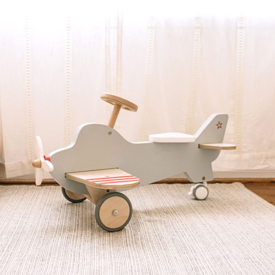 Nursery Wonder & Wise Toddler Toys | Wonder & Wise Airplane Rocker.