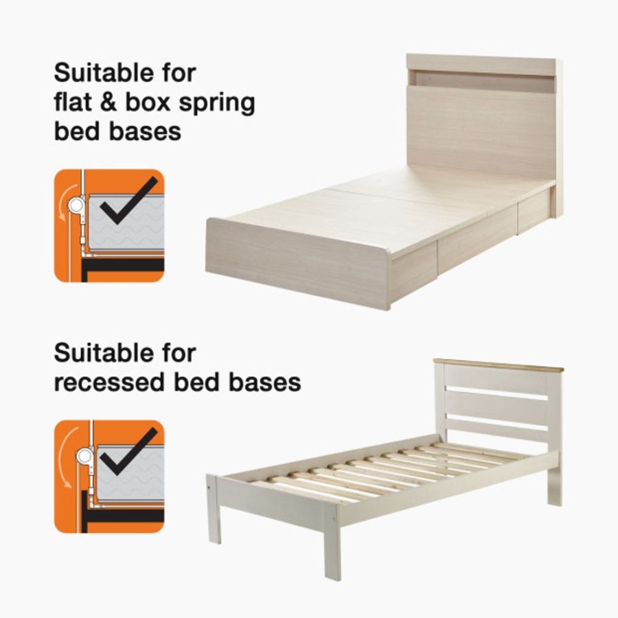 Health & Safety Dreambaby | Dreambaby Savoy Fold Down Bed Rail For Boxspring Beds