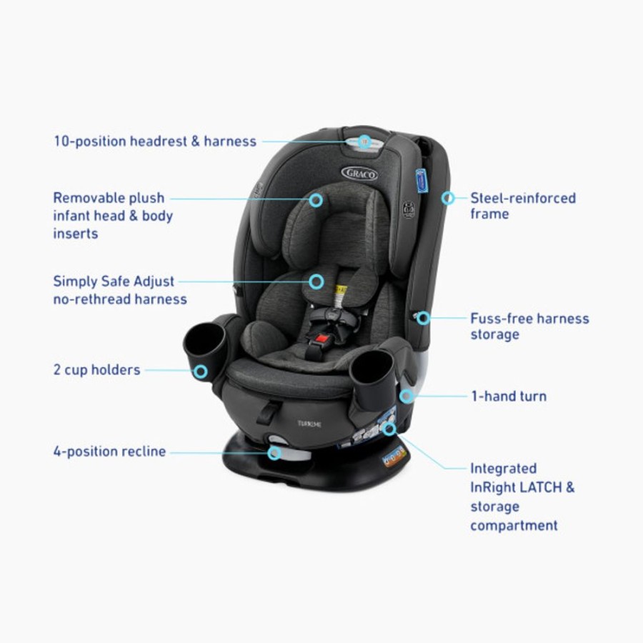 Car Seats Graco | Graco Turn2Me 3-In-1 Car Seat