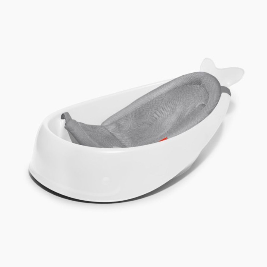 Bath & Potty Skip Hop | Skip Hop Skip Hop X Babylist Moby White Smart Sling 3 Stage Bath Tub