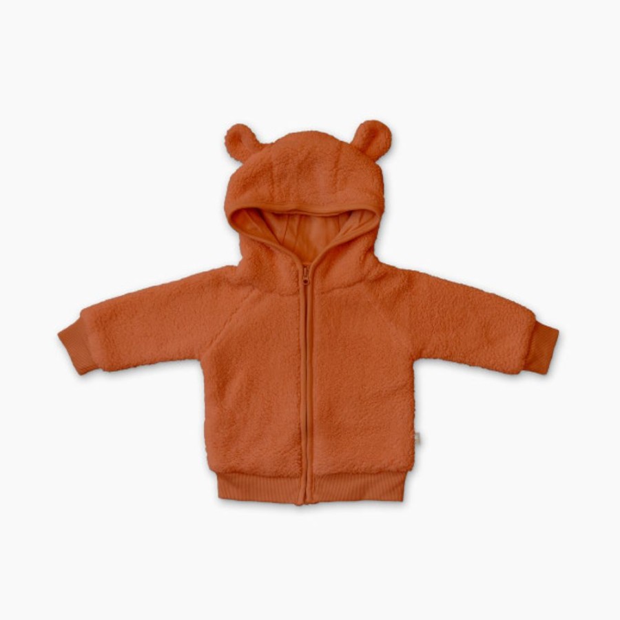 Clothing & Accessories Goumi Kids x Babylist | Goumi Kids X Babylist Hooded Bear Ear Fleece Zipper Jacket