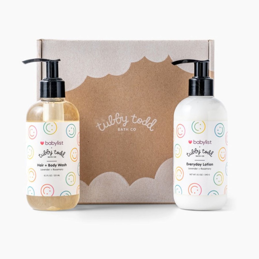 Bath & Potty Tubby Todd | Tubby Todd Tubby Todd X Babylist The Wash And Lotion Gift Set.