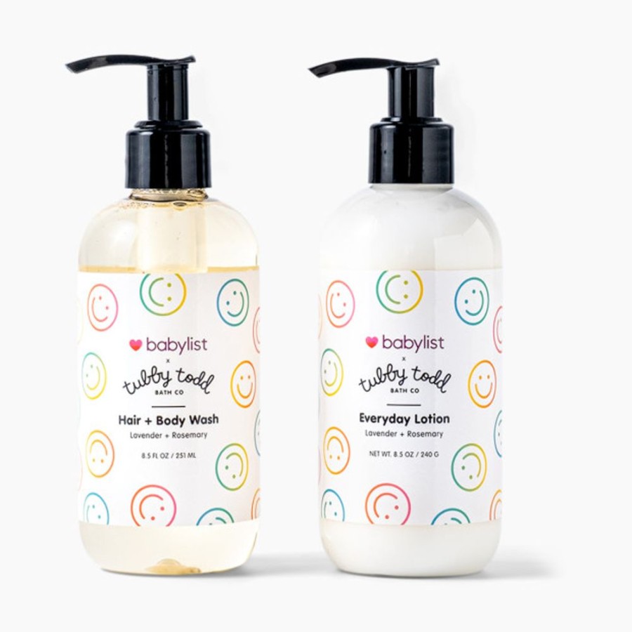 Bath & Potty Tubby Todd | Tubby Todd Tubby Todd X Babylist The Wash And Lotion Gift Set.