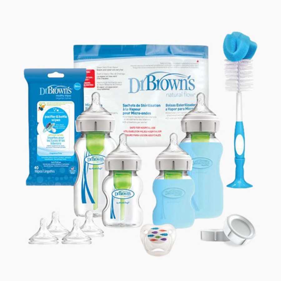 Nursing & Feeding Dr. Brown's Bottles | Dr. Brown'S Options+ Wide-Neck Glass Bottle Starter Set