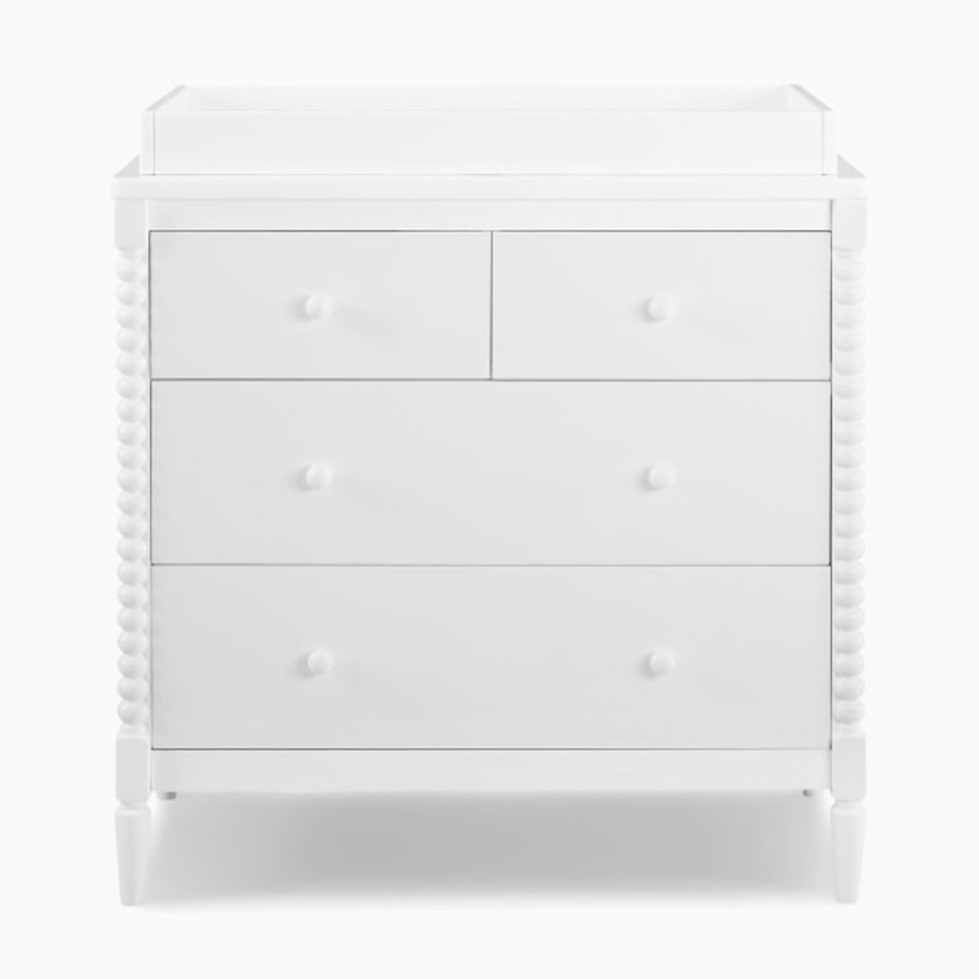 Nursery Delta Children Dressers & Changing Tables | Delta Children Saint 4 Drawer Dresser With Changing Top