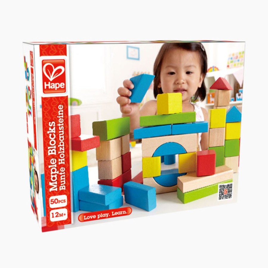 Nursery Hape Toddler Toys | Hape Maple Blocks.