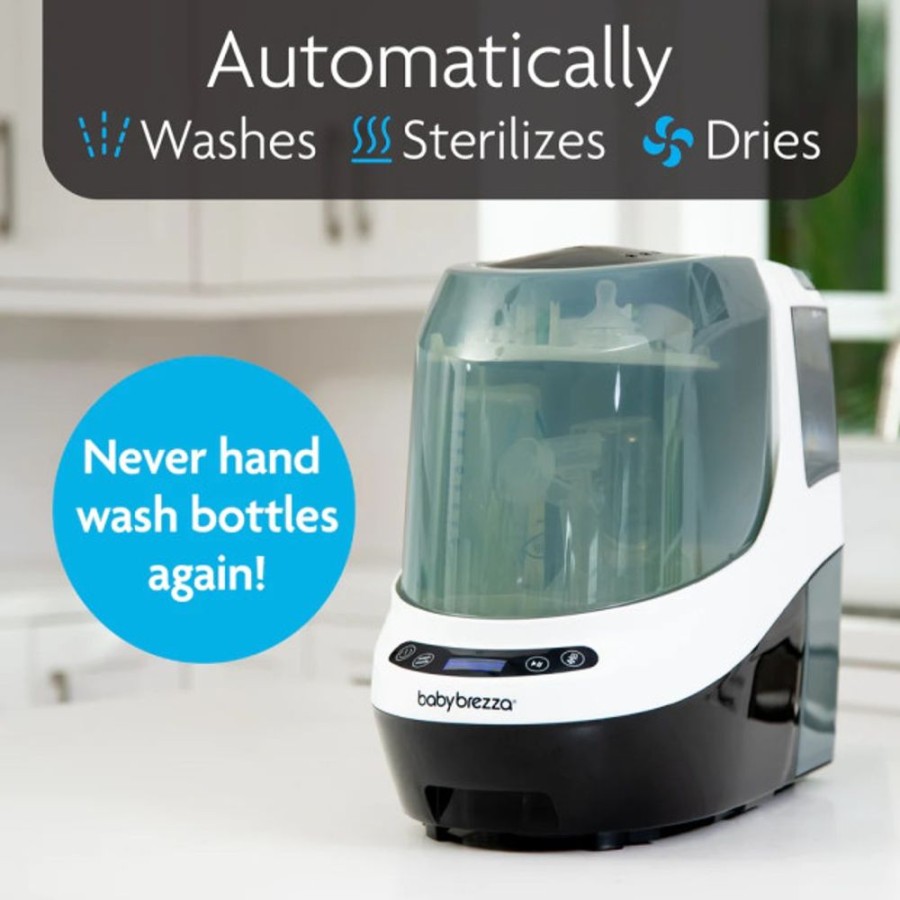 Nursing & Feeding Baby Brezza Bottle Sterilizers & Warmers | Baby Brezza Bottle Washer Pro