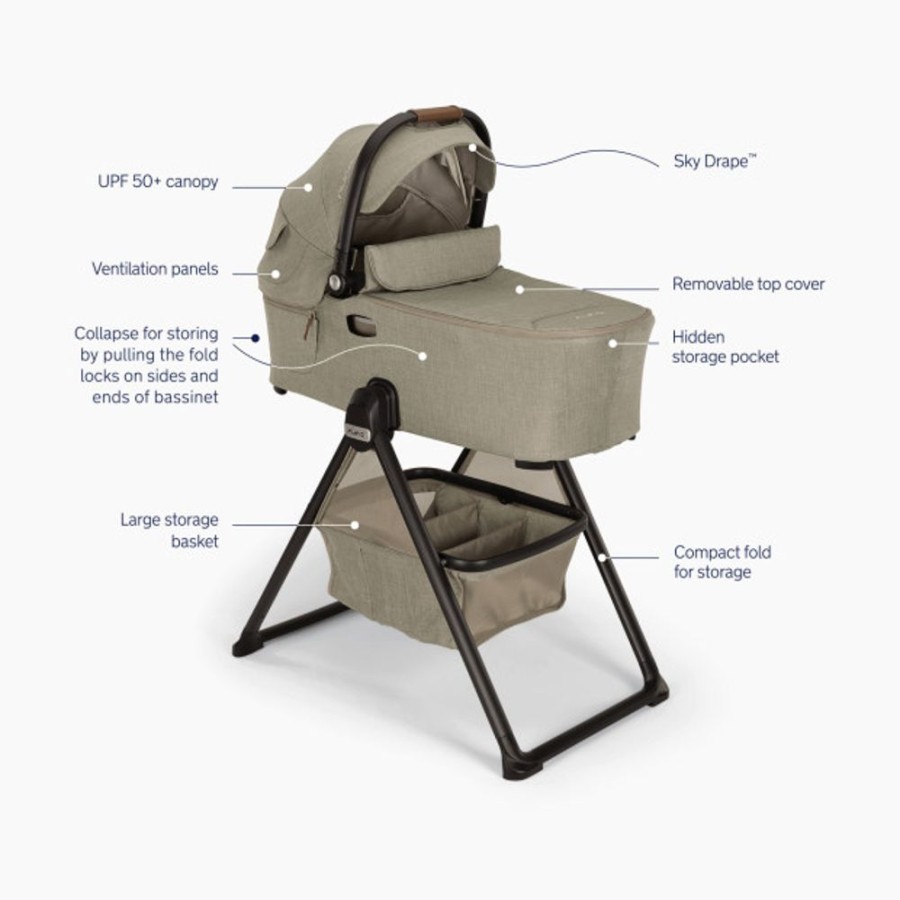 Strollers Nuna | Nuna Demi Next Bassinet + Stand