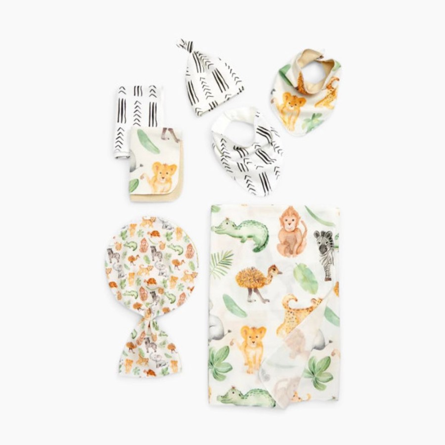 Clothing & Accessories Stina & Mae | Stina & Mae Deluxe Safari Life Oh Baby Gift Box.