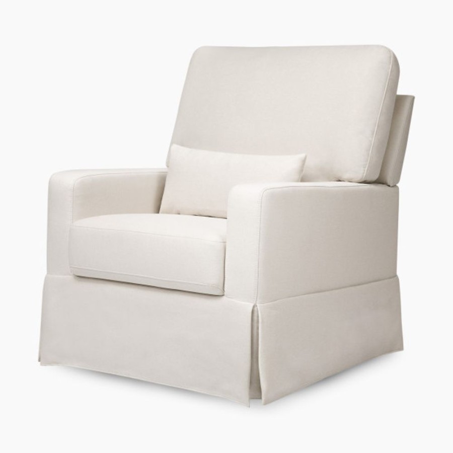 Nursery Namesake Rockers & Gliders | Namesake Crawford Pillowback Comfort Swivel Glider