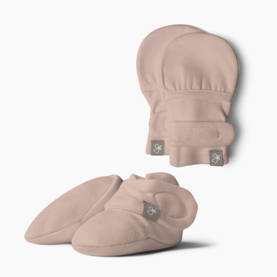 Clothing & Accessories Goumi Kids | Goumi Kids Stay-On Baby Mitts + Booties Bundle