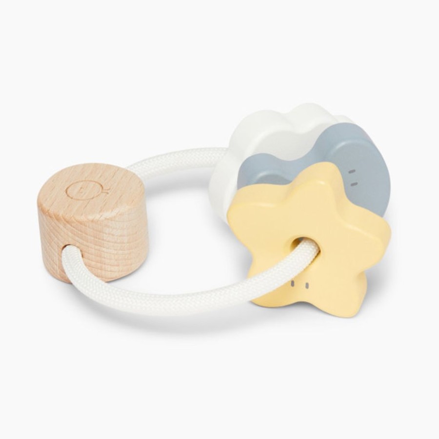 Nursery MORI Teethers & Rattles | Mori Wooden Rattle Ring.