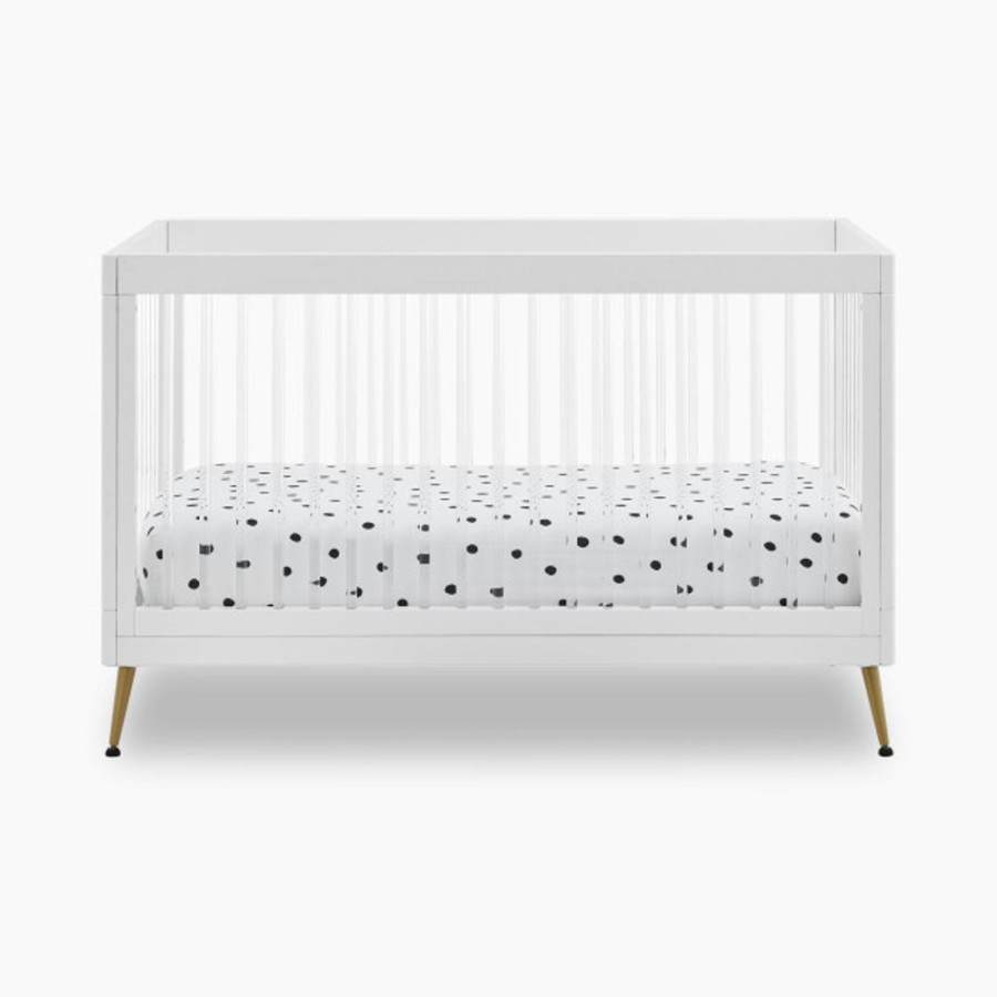 Nursery Delta Children Cribs | Delta Children Sloane 4-In-1 Acrylic Convertible Crib