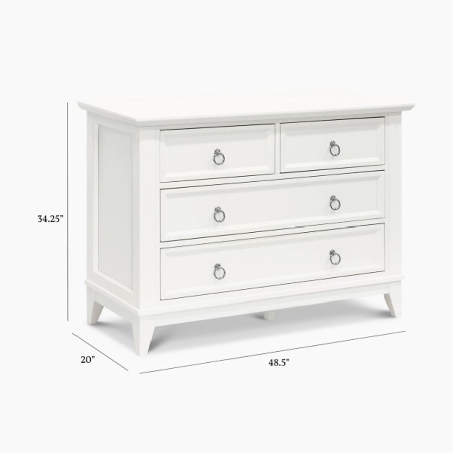 Nursery Namesake Dressers & Changing Tables | Namesake Emma Regency 4-Drawer Dresser