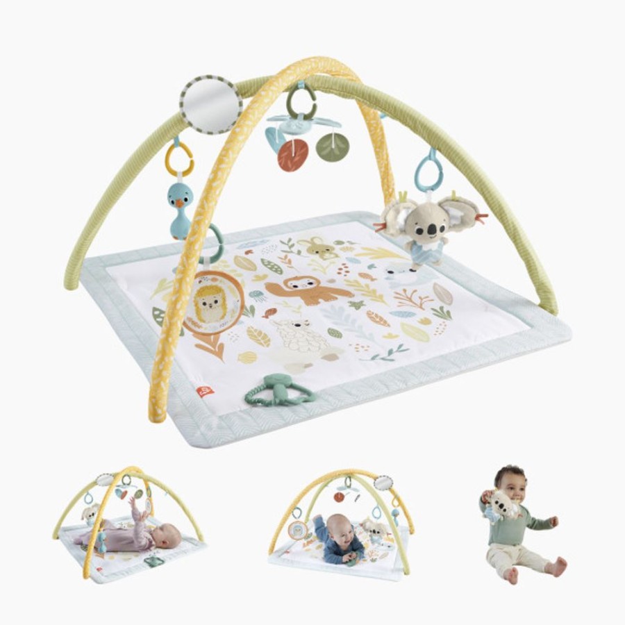 Toys & Activity Fisher-Price Playards | Fisher-Price Simply Senses Newborn Gym