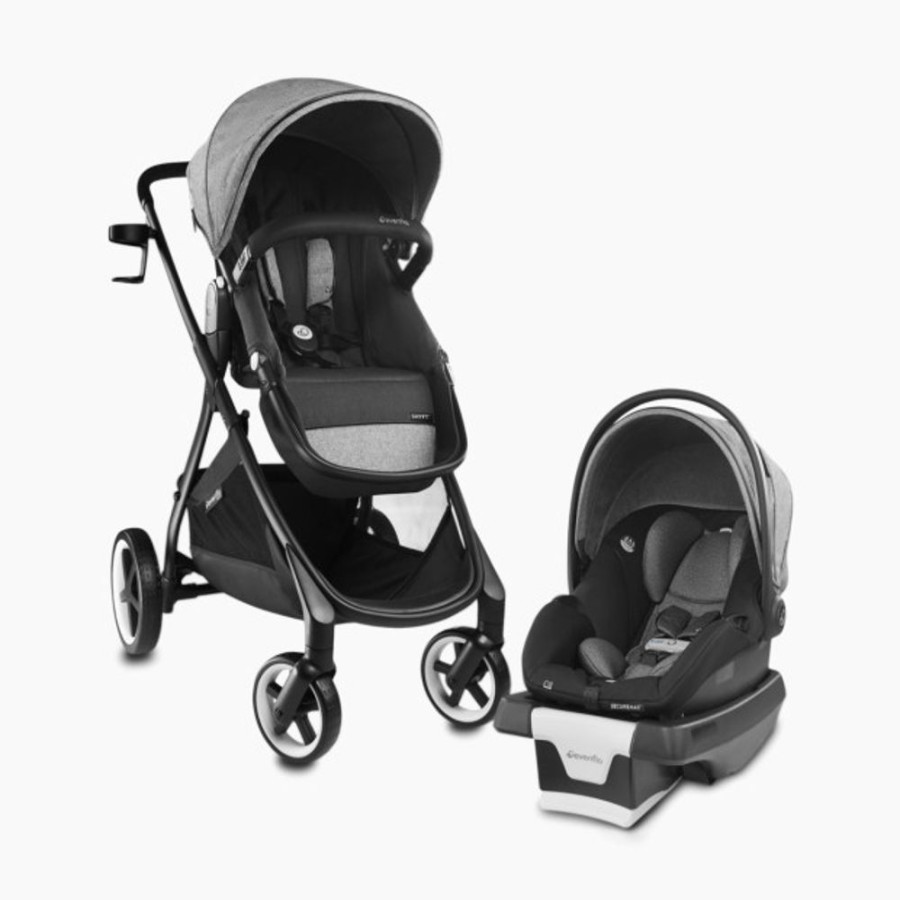 Strollers Evenflo | Evenflo Shyft Modular Travel System