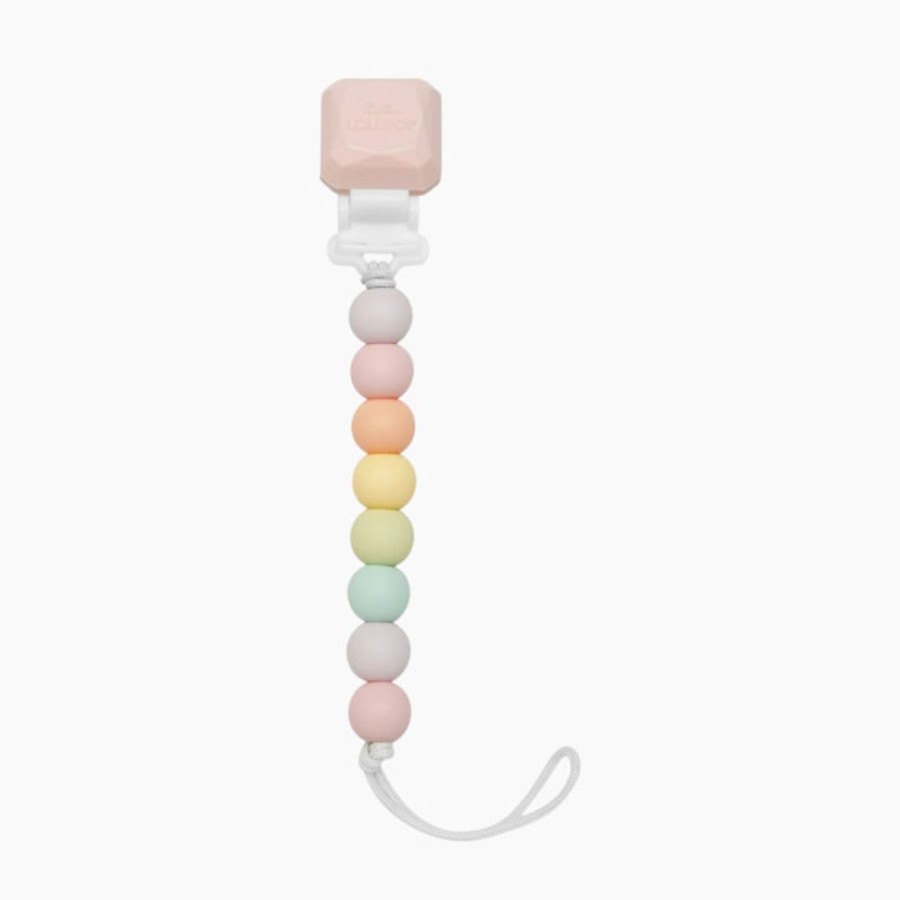 Nursing & Feeding Loulou Lollipop | Loulou Lollipop Lolli Gem Silicone Pacifier Clip