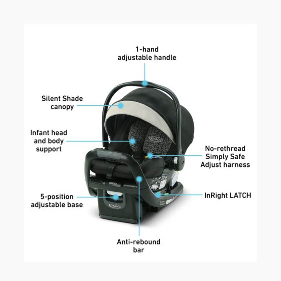 Car Seats Graco | Graco Snugride Snugfit 35 Lx Infant Car Seat