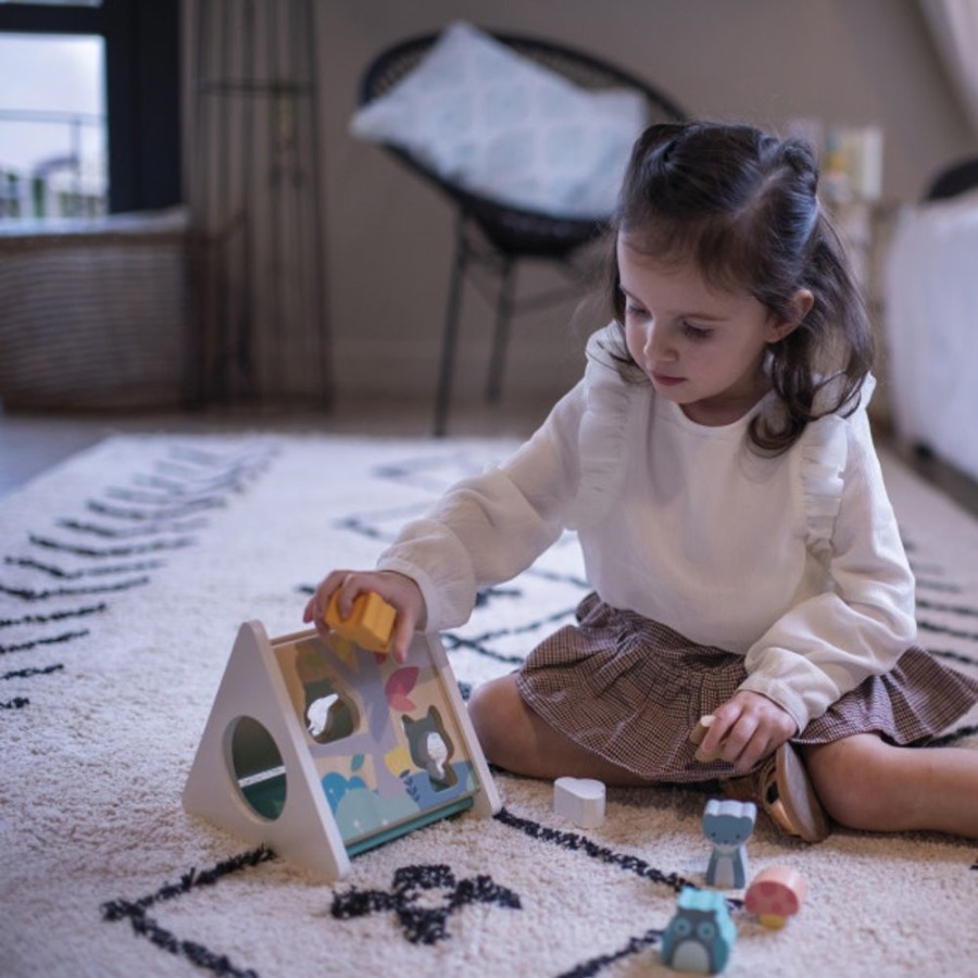 Nursery Janod Toddler Toys | Janod Pure Shape Sorter.