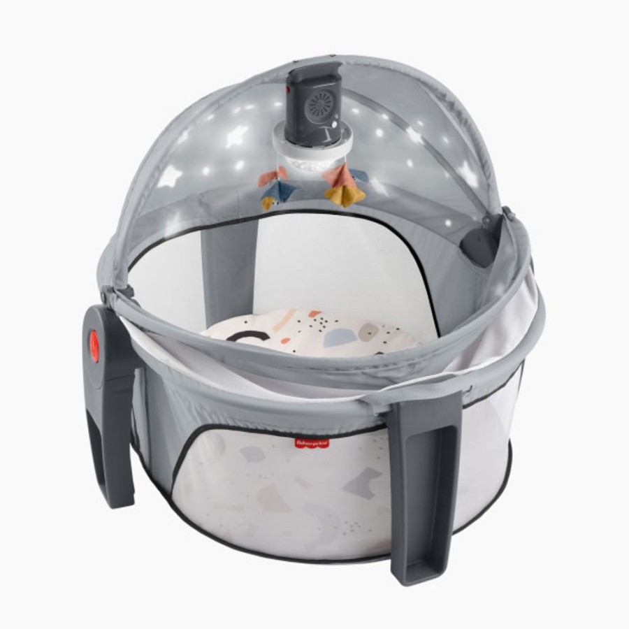 Toys & Activity Fisher-Price Playards | Fisher-Price Deluxe On-The-Go Projection Dome