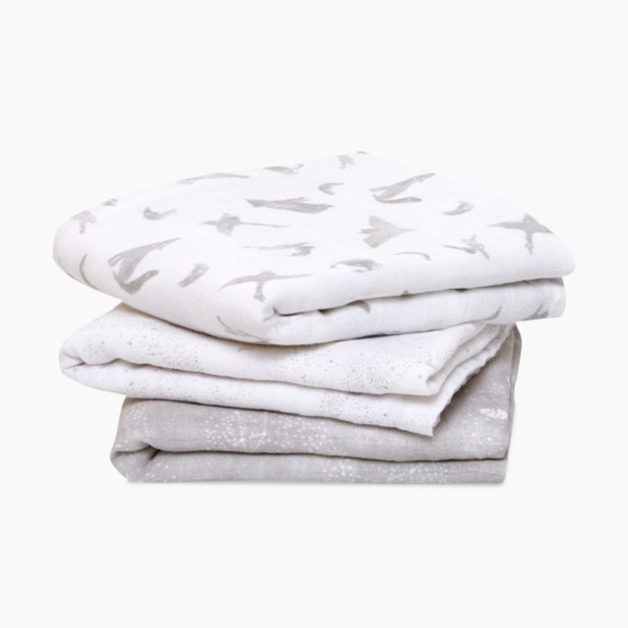 Clothing & Accessories Aden + Anais Swaddle Blankets | Aden + Anais Organic Muslin Squares (3 Pack)