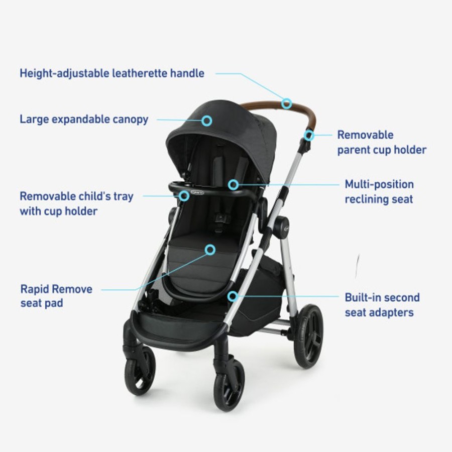 Strollers Graco | Graco Modes Nest2Grow Dlx Travel System