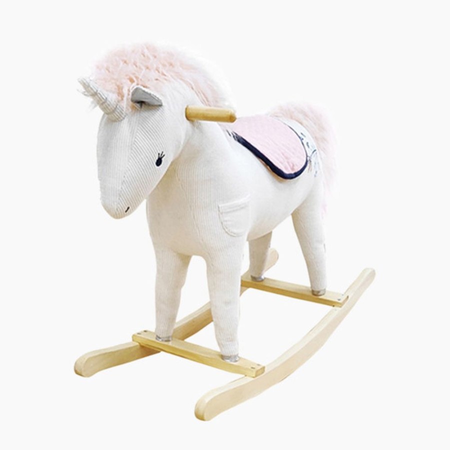 Nursery Wonder & Wise Toddler Toys | Wonder & Wise Unicorn Rocker.