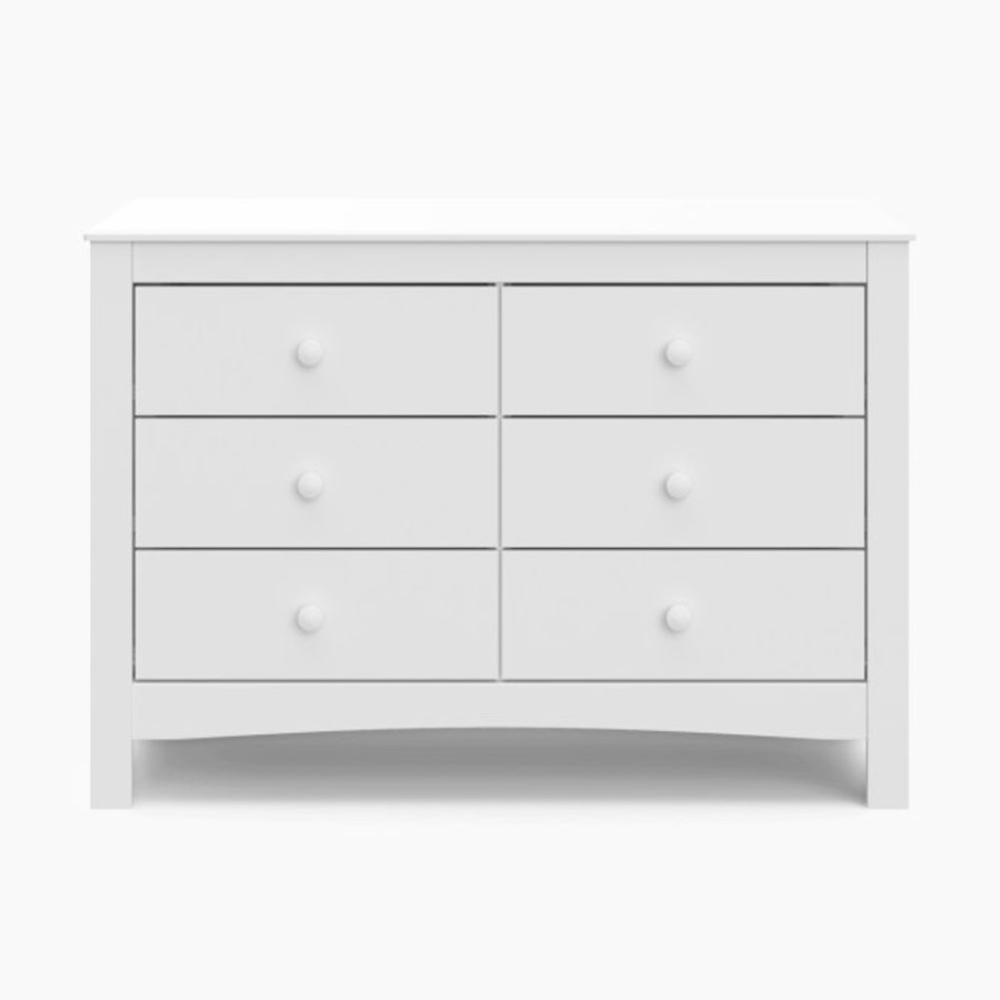 Nursery Graco Dressers & Changing Tables | Graco Noah 6 Drawer Double Dresser