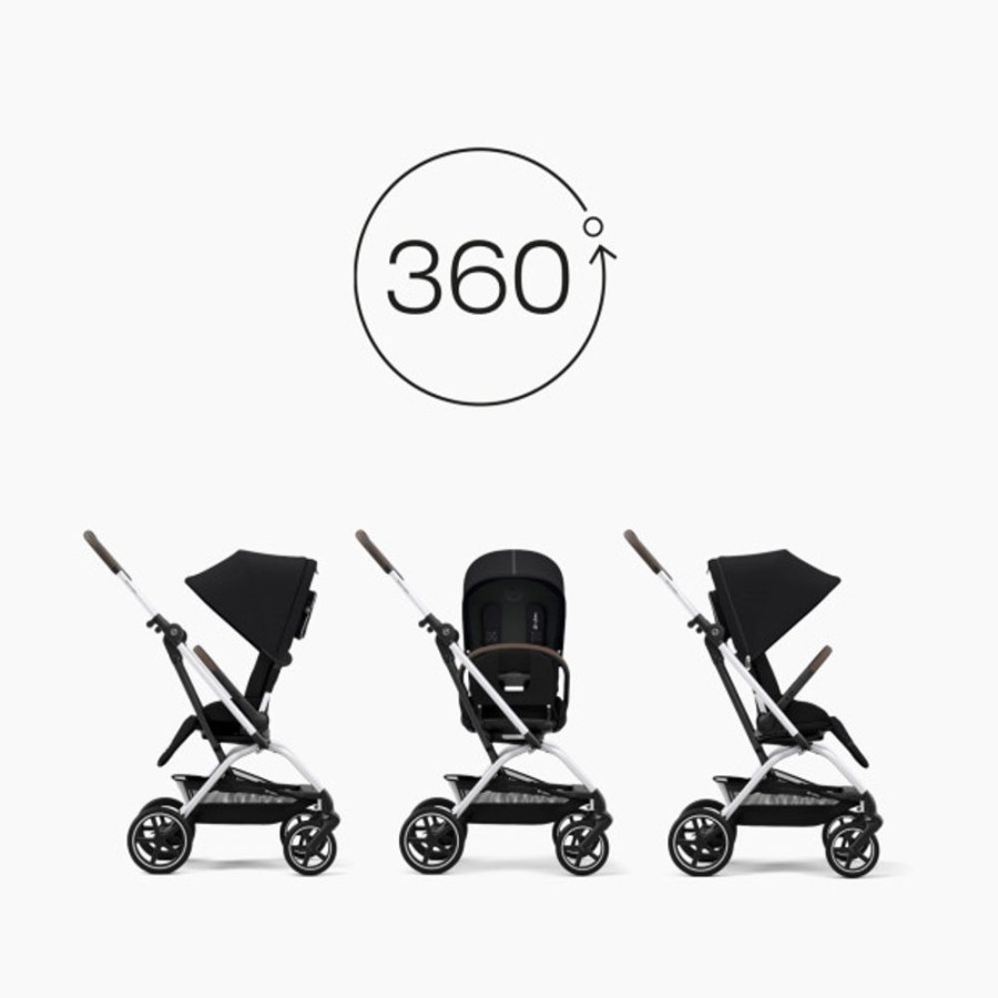 Strollers Cybex | Cybex Eezy S Twist +2 V2 Stroller