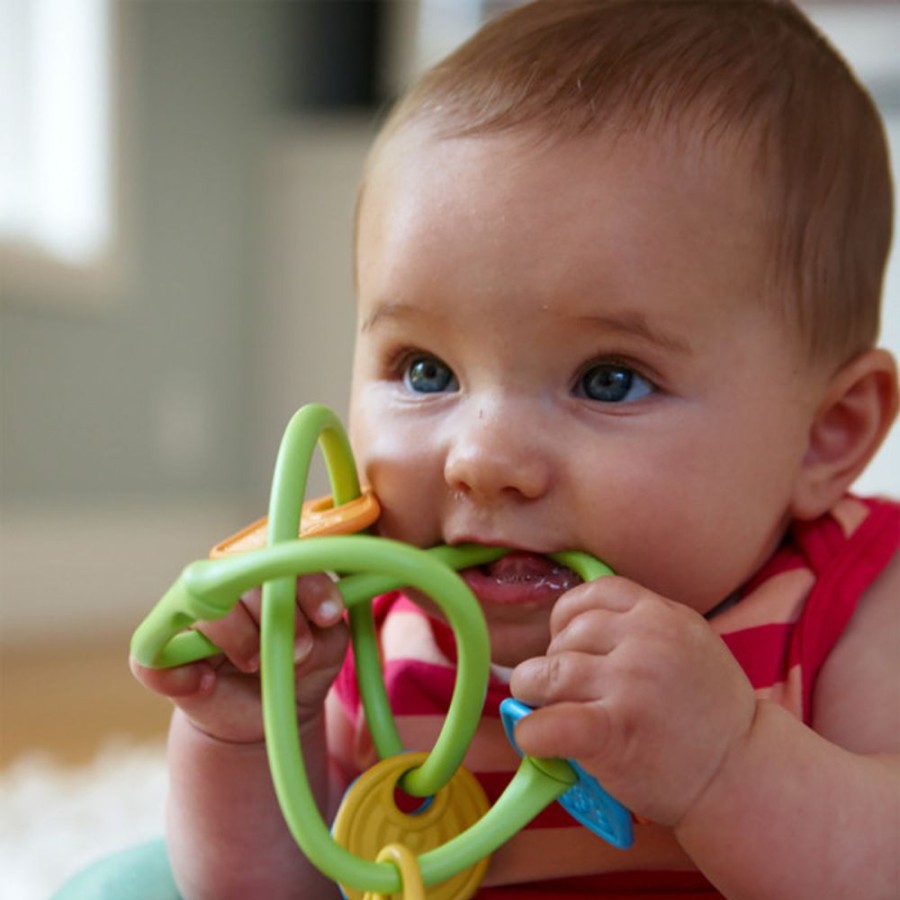 Nursery Green Toys Teethers & Rattles | Green Toys Twist Teether.