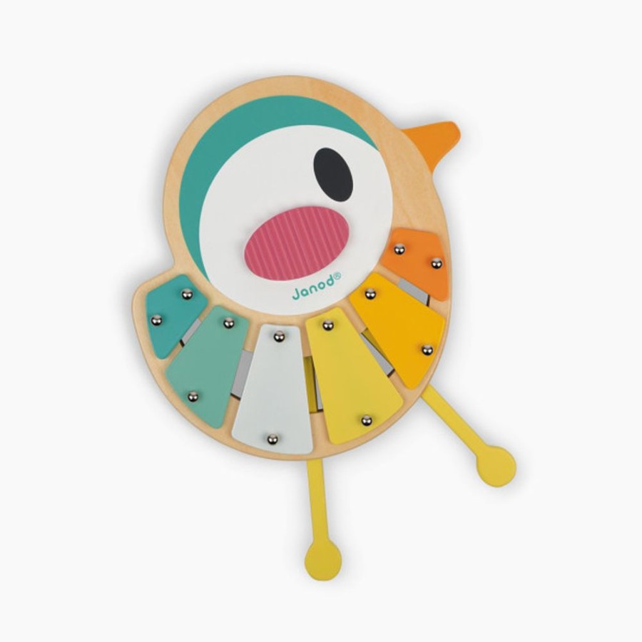 Nursery Janod Toddler Toys | Janod Wooden Pure Bird Xylo Musical Toy.