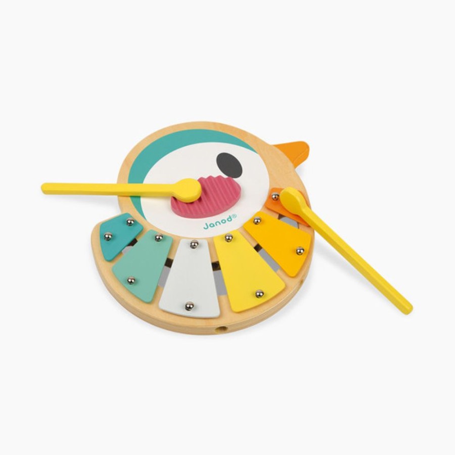 Nursery Janod Toddler Toys | Janod Wooden Pure Bird Xylo Musical Toy.