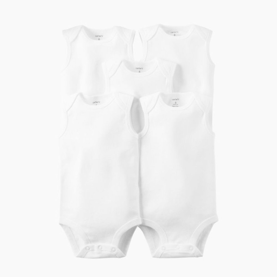 Clothing & Accessories Carter's | Carter'S Tank Bodysuit (5 Pack)