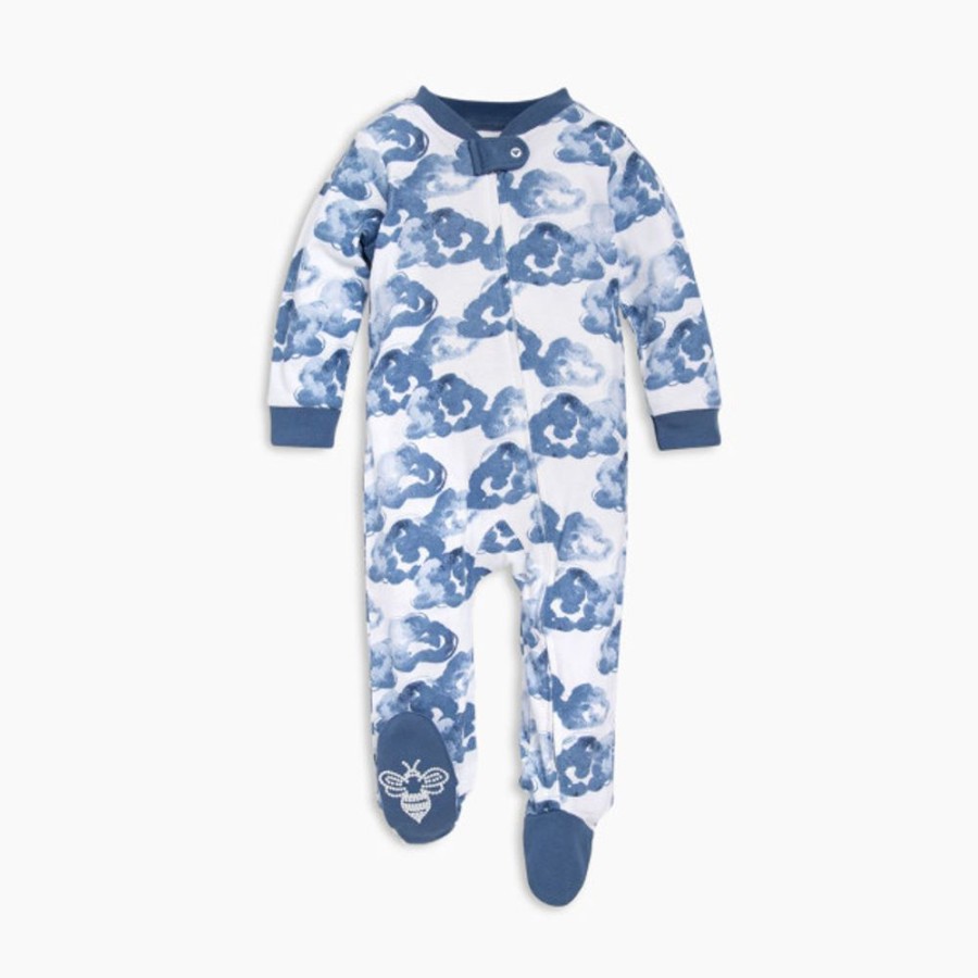 Clothing & Accessories Burt's Bees Baby | Burt'S Bees Baby Organic Sleep & Play Footie Pajamas Bundle