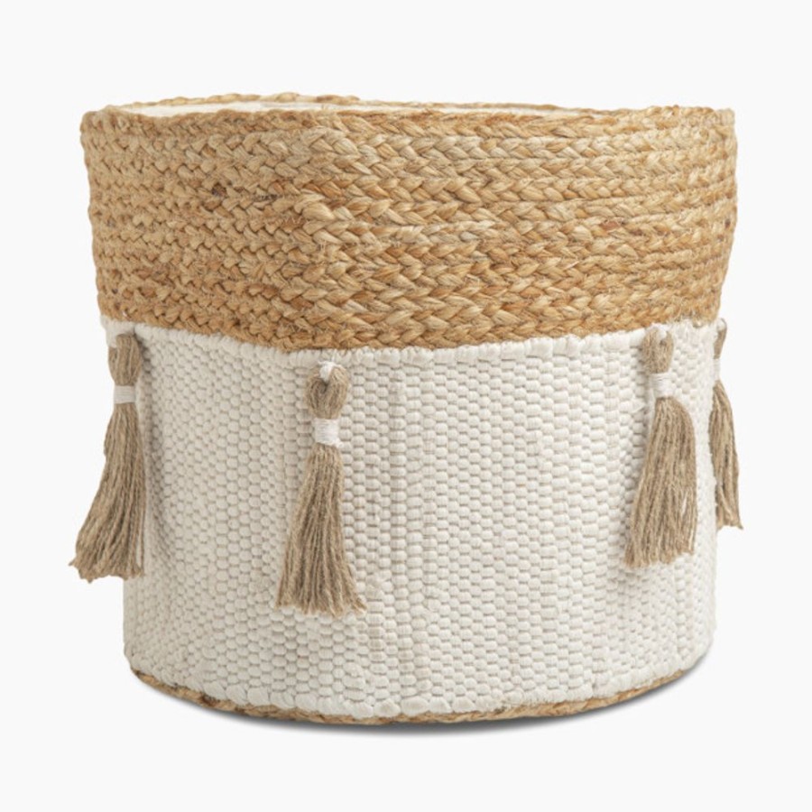 Nursery Crane Baby Nursery Themes | Crane Baby Cotton And Jute Storage Bin