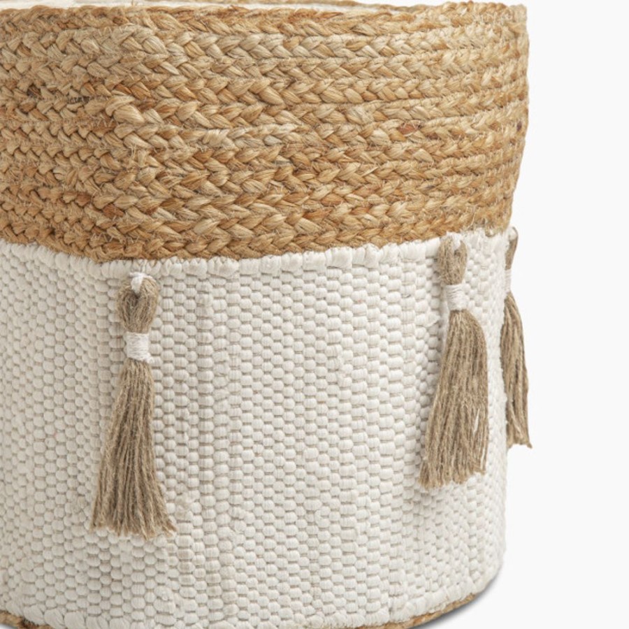 Nursery Crane Baby Nursery Themes | Crane Baby Cotton And Jute Storage Bin