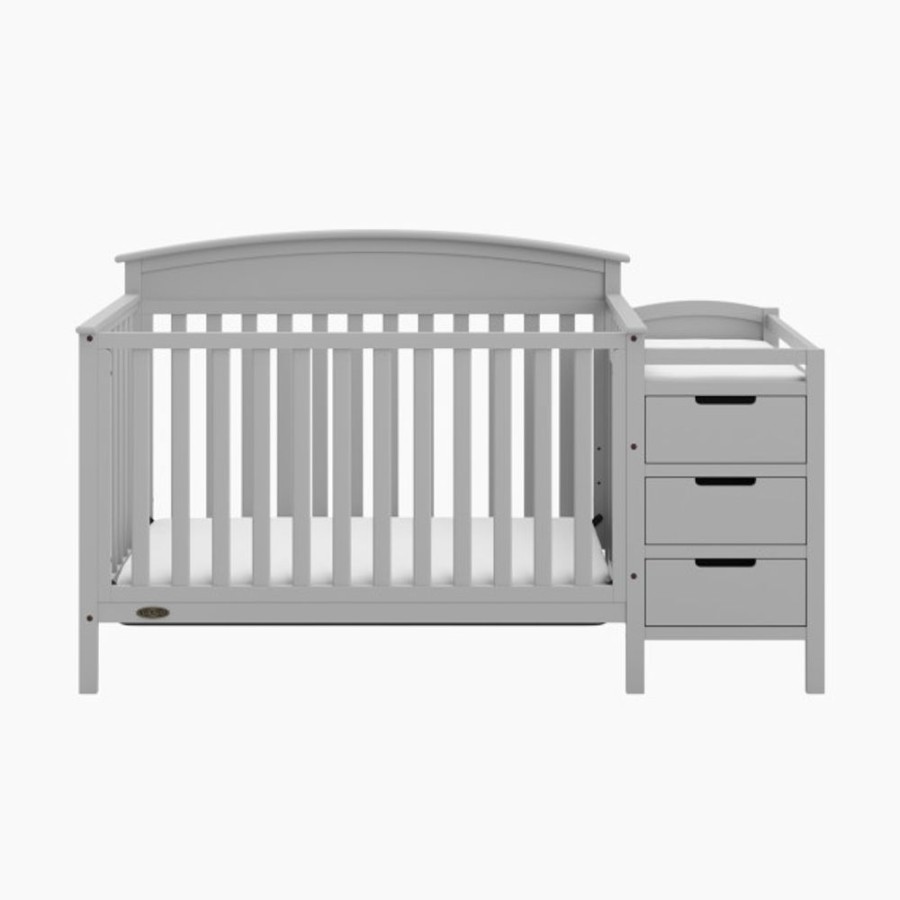 Nursery Graco Cribs | Graco Benton 4-In-1 Convertible Crib And Changer