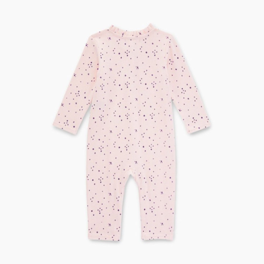 Clothing & Accessories Burt's Bees Baby | Burt'S Bees Baby Ribbed Jumpsuit Organic Cotton