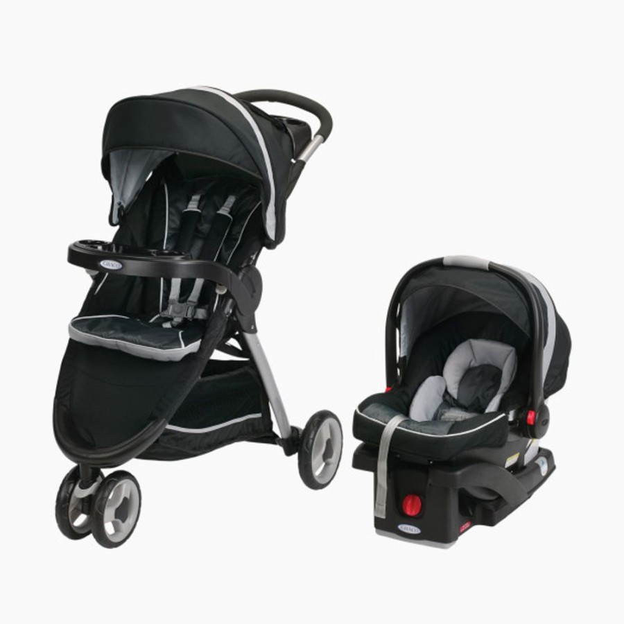 Strollers Graco | Graco Fastaction Fold Sport Click Connect Travel System