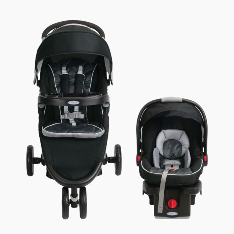 Strollers Graco | Graco Fastaction Fold Sport Click Connect Travel System