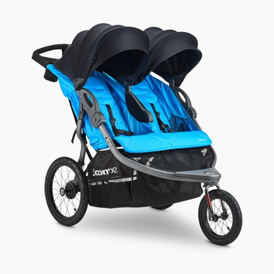 Strollers Joovy | Joovy Zoomx2 Twin Double Jogging Stroller