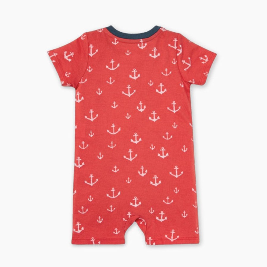 Clothing & Accessories Burt's Bees Baby | Burt'S Bees Baby Organic Cotton Romper Jumpsuit