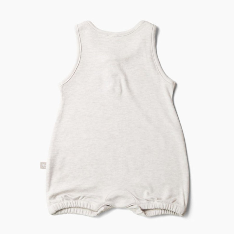 Clothing & Accessories Goumi Kids | Goumi Kids Organic Sleeveless Short Romper