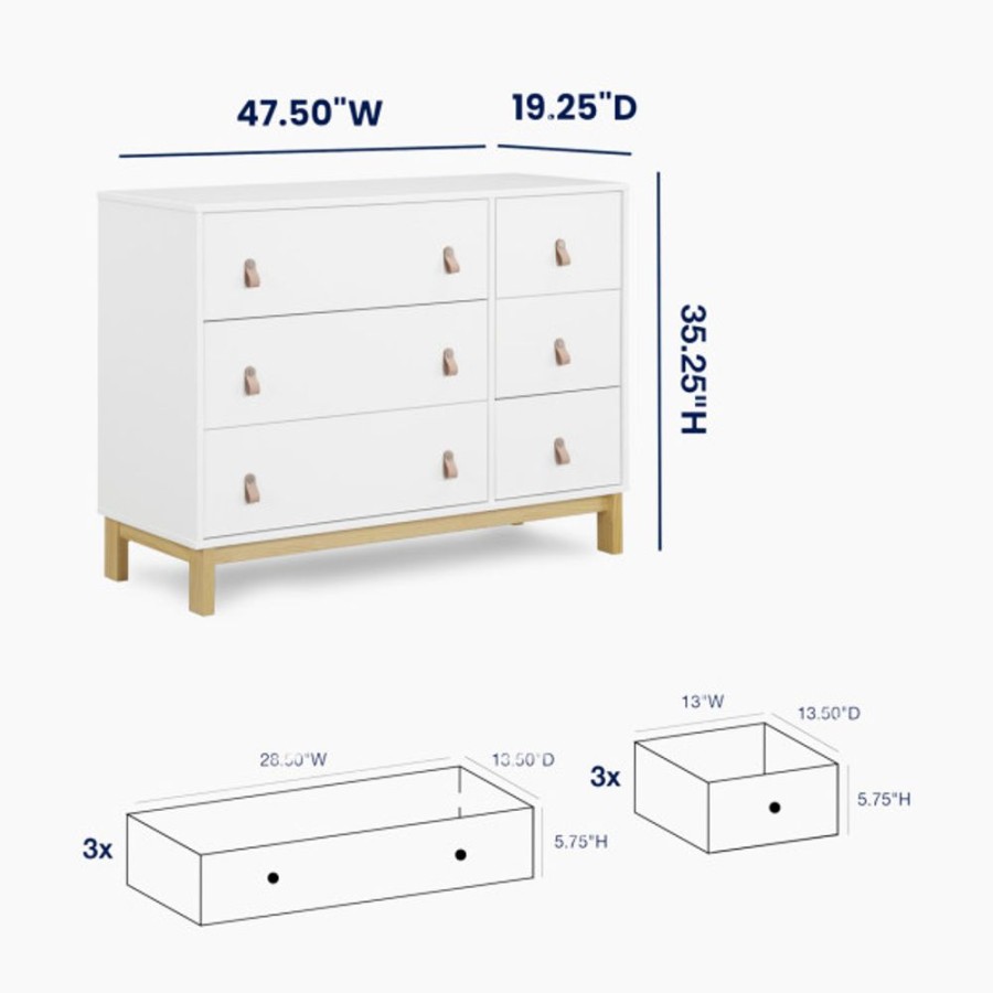 Nursery Delta Children Dressers & Changing Tables | Delta Children Babygap Legacy 6 Drawer Dresser