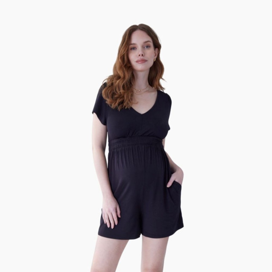 Clothing & Accessories Ingrid and Isabel Maternity Clothes & Intimates | Ingrid And Isabel Knit Romper