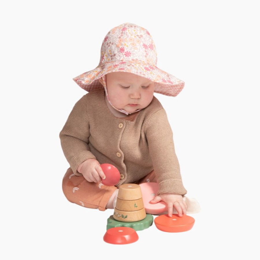 Nursery Manhattan Toy Toddler Toys | Manhattan Toy Folklore Fun-Gi Wooden Stacking Toy.