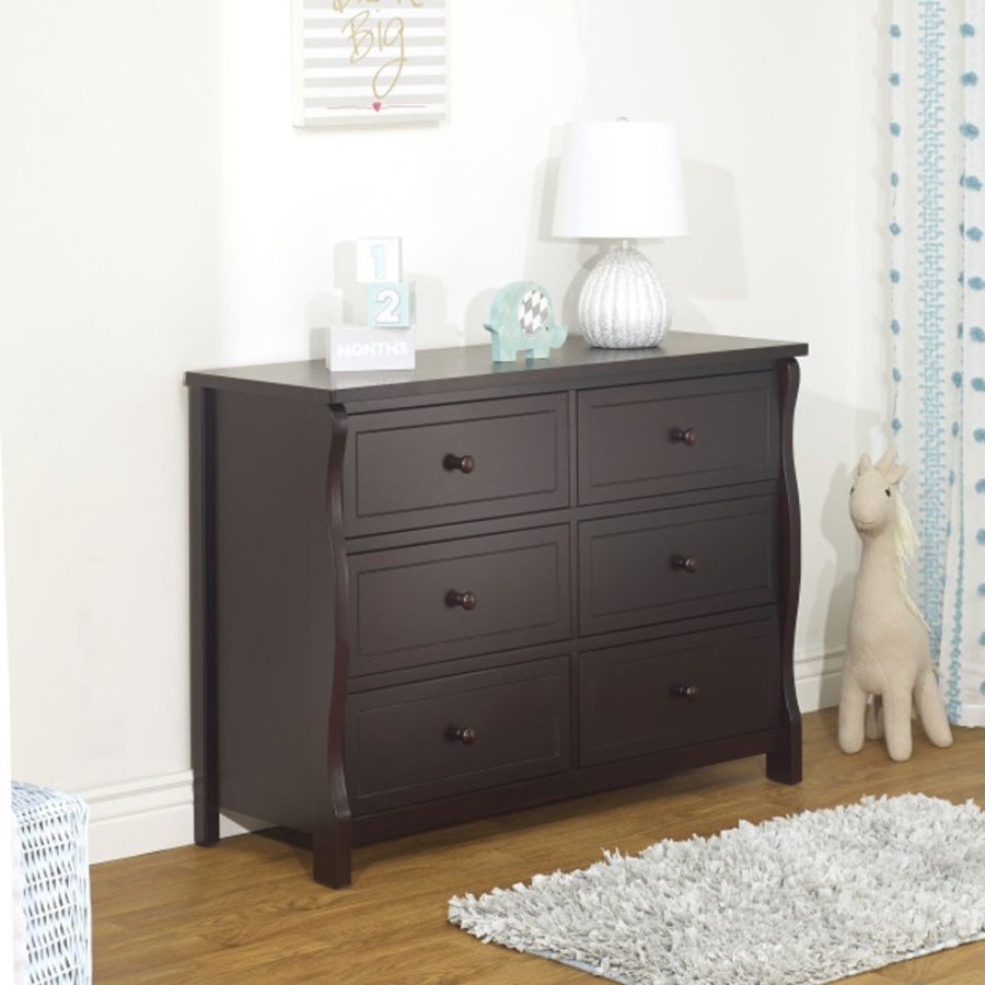 Nursery Sorelle Dressers & Changing Tables | Sorelle Princeton Elite Double Dresser