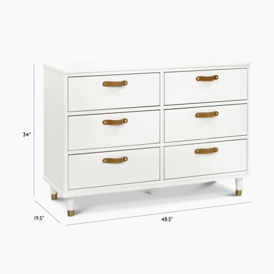 Nursery Namesake Dressers & Changing Tables | Namesake Tanner 6-Drawer Dresser