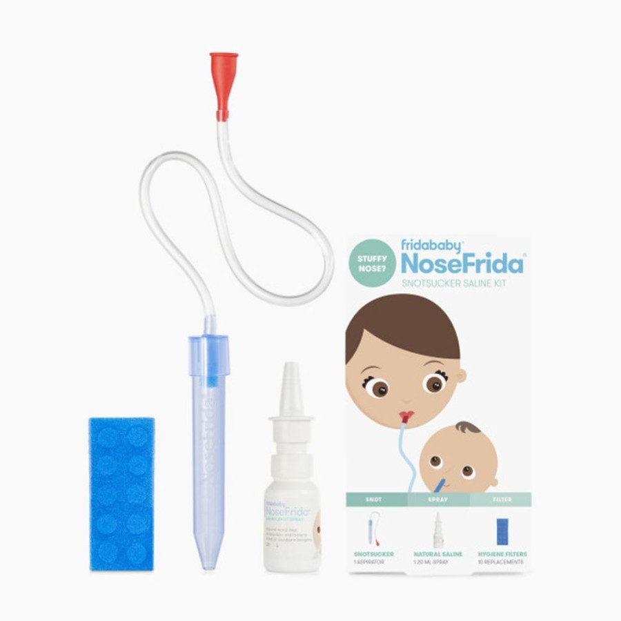 Health & Safety FridaBaby | Fridababy Nosefrida Snotsucker Saline Kit.