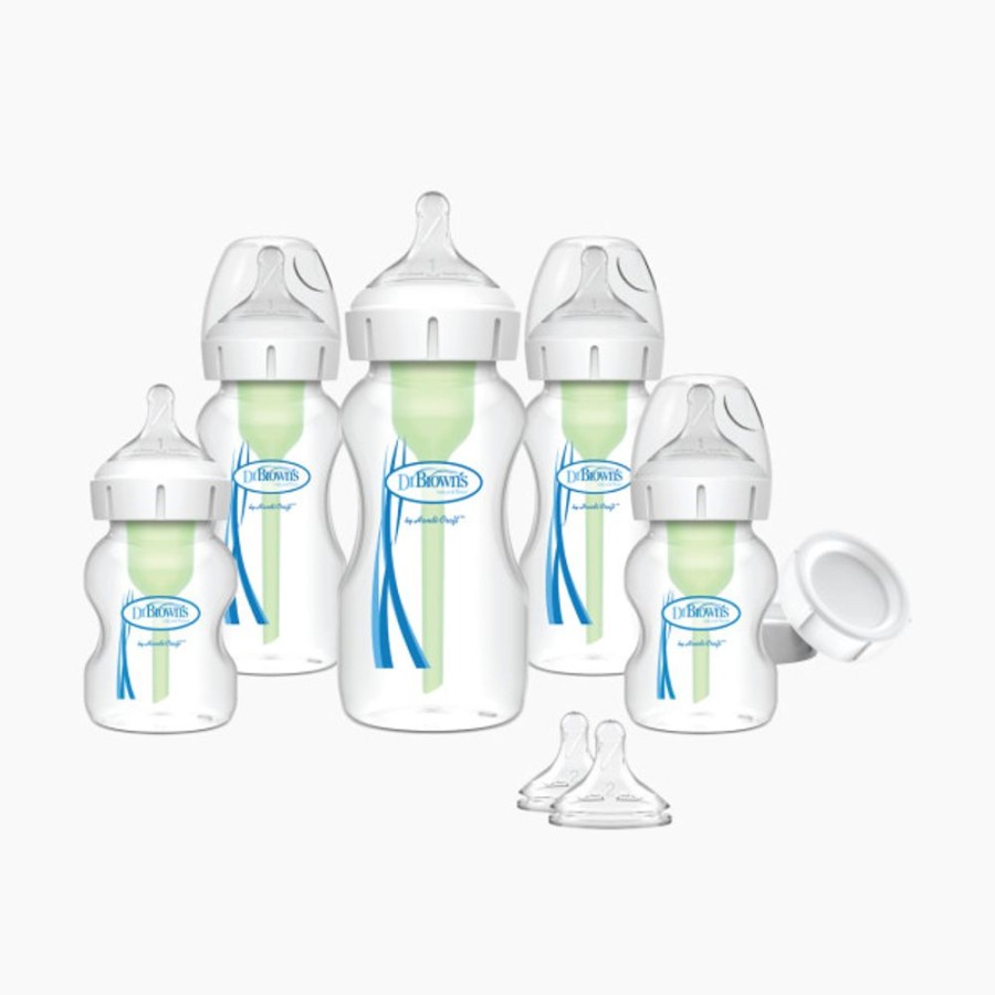 Nursing & Feeding Dr. Brown's Bottles | Dr. Brown'S Options+ Wide-Neck Newborn Feeding Set.